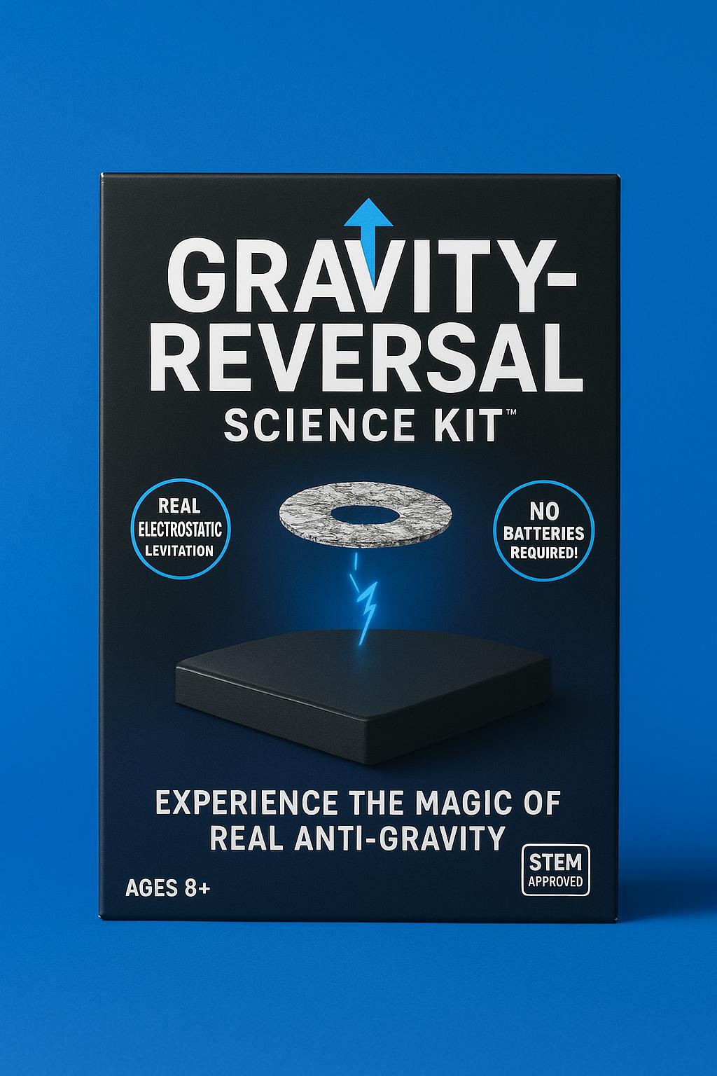 "Best Selling Anti-Gravity science Kit in the world" $50.00